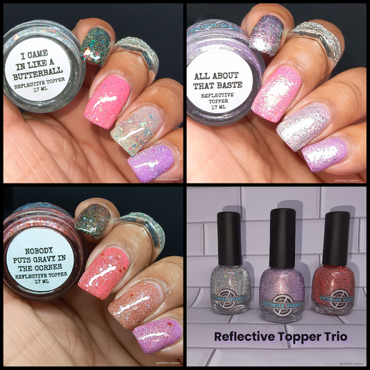 REFLECTIVE TOPPER TRIO (LE WINTER)