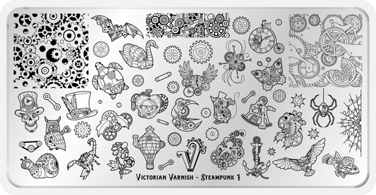 VV Steampunk Stamping Plate